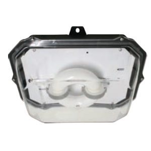 230VAC- 100W- INDUSTRIAL INDUCTION BULKHEAD IP66 (320x420x18