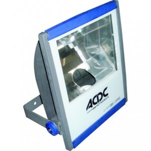 1 x E40 FLOODLIGHT  PLASTIC WITHOUT CONTROL GEAR IP65