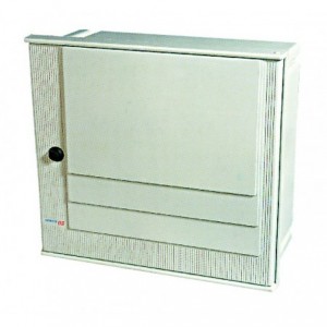 METER BOX 520x700x220 NO CHASSIS PLATE- PLAIN DOOR