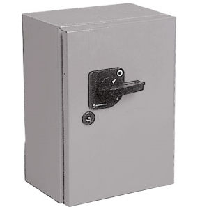 800A 4P Changeover Switch Grey Steel Enclosed IP54