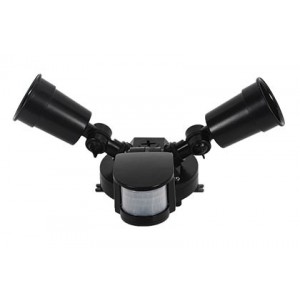 SECURITY LIGHT 2x150W 10M 180DEG SENSE. DELAY 6S-10M