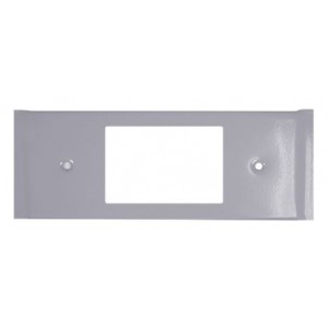 45X45 Outlet Cover For Steel Power Skirting Hosp. Grey