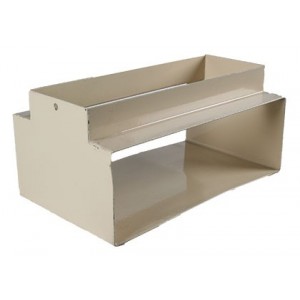 Horizontal Tee Double Comp. Skirting Carrier Beige