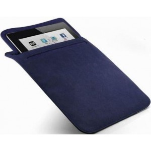 Promate 2161815981323 iSleeve.1 ipad Premium Protective Vertical Shamwa Leather Case With Extra Pocket 