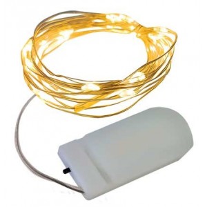 Gold LED Flexi Star Battery Operated