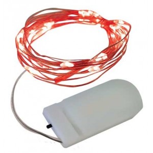 Red LED Flexi Star Battery Operated