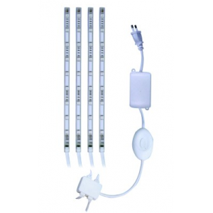 LED STRIP KIT 4x9LEDS WARM WHITE C/W TRANSFORMER IP20