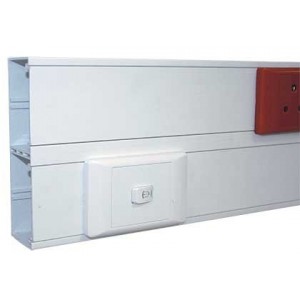 185X50 Two Compartment Power Skirting /2M