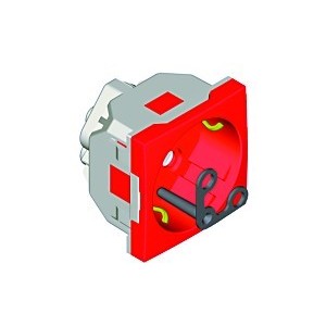 Shuko Socket 16A 250V For Trunking