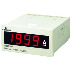 50mV DC AMPERE DIGITAL PANEL METER 3.5 DIGIT 100-240V