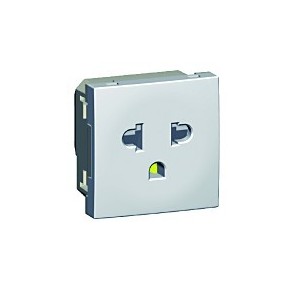 2 Gand Euro And Usa Socket For Trunking