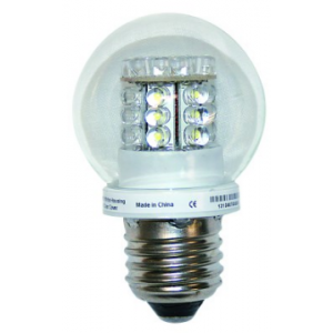 230V BLUE E27 30 LED BULB 80(L)x50(DIA) 2.8W LUMEN 67