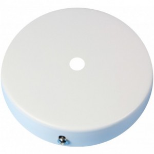 1 Way White Ceiling Rose Kit Dia 120MM