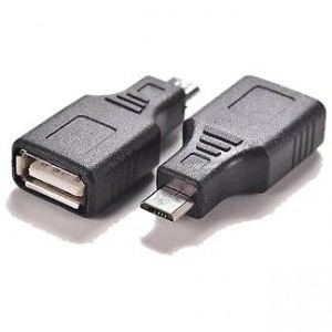 Microworld  Micro USB to Female USB Adaptor