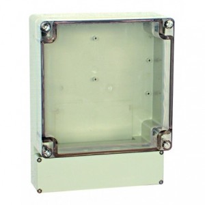 ENCLOSURE CLEAR LID 200x160x77 IP65