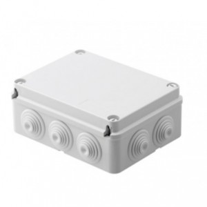 ENCLOSURE WITH GLANDS 190x140x70 IP55