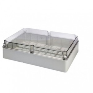 ENCLOSURE CLEAR LID 460x380x120 IP56