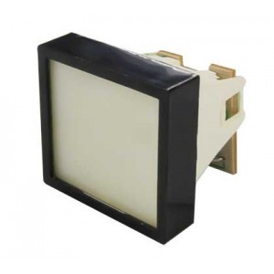 YELLOW PERSPEX WINDOW 30x30mm