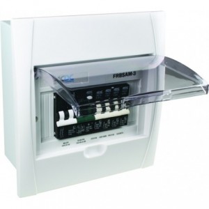 FLUSH WHITE 13mm DB 8-WAY PRE-WIRED