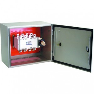 630A 3-POLE 25kA ENCLOSED C/O SWITCH- GREY IP54