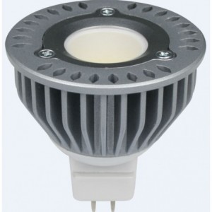 12VAC/DC Cool White Dimmable LED Light 3W MR16