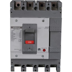 400A 4P Fixed Termal And Magnetic Mccb 85KA F4