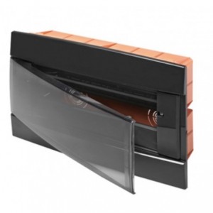 Flush Db 4MOD Toner Black Smoked Door IP40