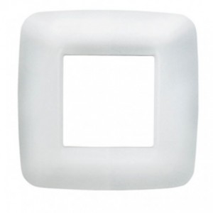 Playbus Eco Young 1 Gang Pearl White Plate