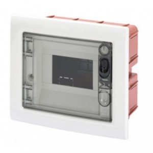 Flush Db 1X6M Clear Door IP40