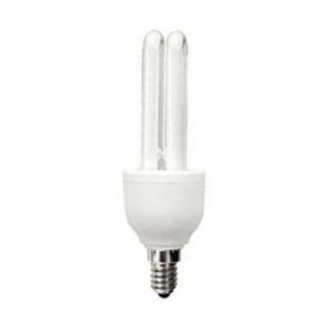 Cf Lamp 2U Cool White 230V 9W E14