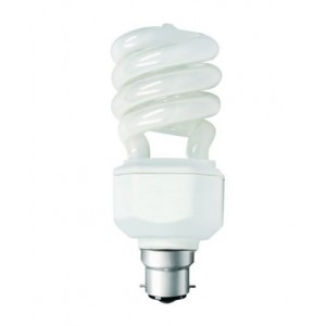 20W 230V Spiral Cf Lamp Warm White B22