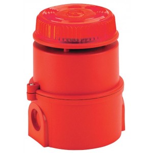 24VDC Red BEACON/ Siren.abs Flame RETARDANT-49 Tone