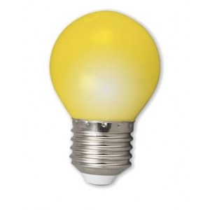 15W Yellow Golf Ball Lamp 230V