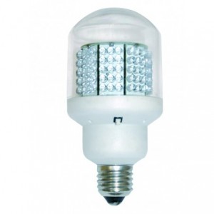 230V BLUE E27 LED FLASH/CAUTION LIGHT BULB 143(L)x70(DIA) 1W