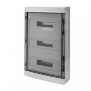 Surface Db 3X18M Smoked Door IP65