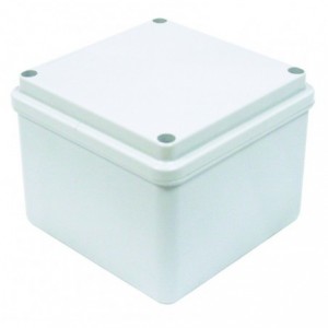 ENCLOSURE DEEP BASE 100x100x80 GREY LID IP56