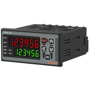 100-240VAC 6 Digit 72X36 Hi Speed COUNTER/TIMER Dual Preset