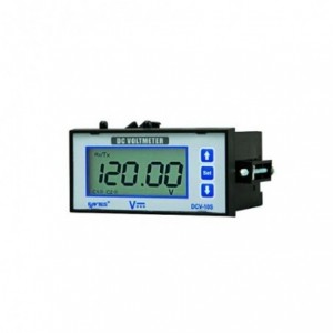 10-56VAC/DC Digital DC Voltage Meter 0-50VDC Input Relay Ou