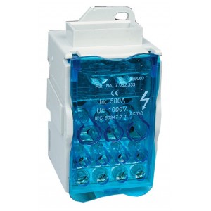 500A 1P DISTRIBUTION BLOCK 51kA