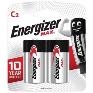 Energiser Max Battery C 1.5V LR14 (pack Of 2)