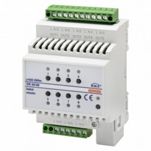 Knx Easy Generic Load Actuator 8 Channel 10A