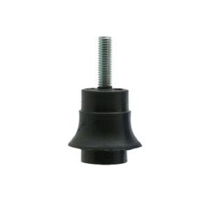 8mm BLACK PLASTIC INSULATOR M-F