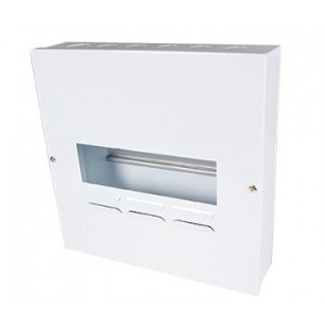 White Steel Din Db Surface 9-WAY