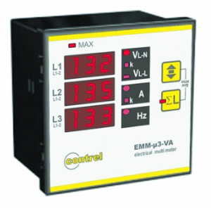 3 PHASE MULTIFUNCTION METER 96x96