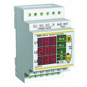 3 Phase Multifunction Meter Din
