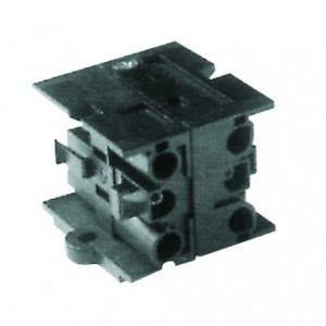 3P DISTRIBUTION BLOCK (3xSOX + 1xPLUG) BROWN AND BLACK