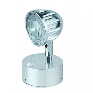 230VAC CHROME PLATED LED CABINET LIGHT 1x3W