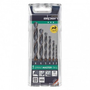Alpen Sprint Master TM6 6-PCS 2 - 3 - 4 - 5 - 6 - 8MM Hss Se