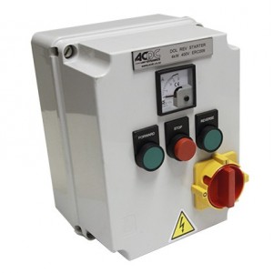 0.37kW 400V DOL REV STARTER +ISOL+AMM POLY IP56 240V COIL