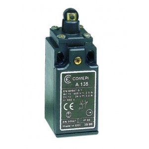 Limit Swt Roller Plunger C/O 3A 30MM IP65